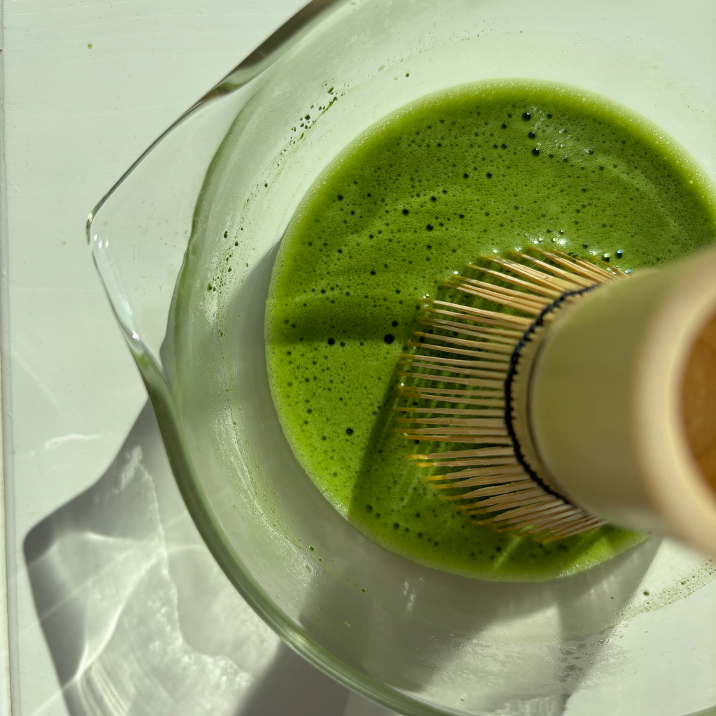 The different grades of matcha